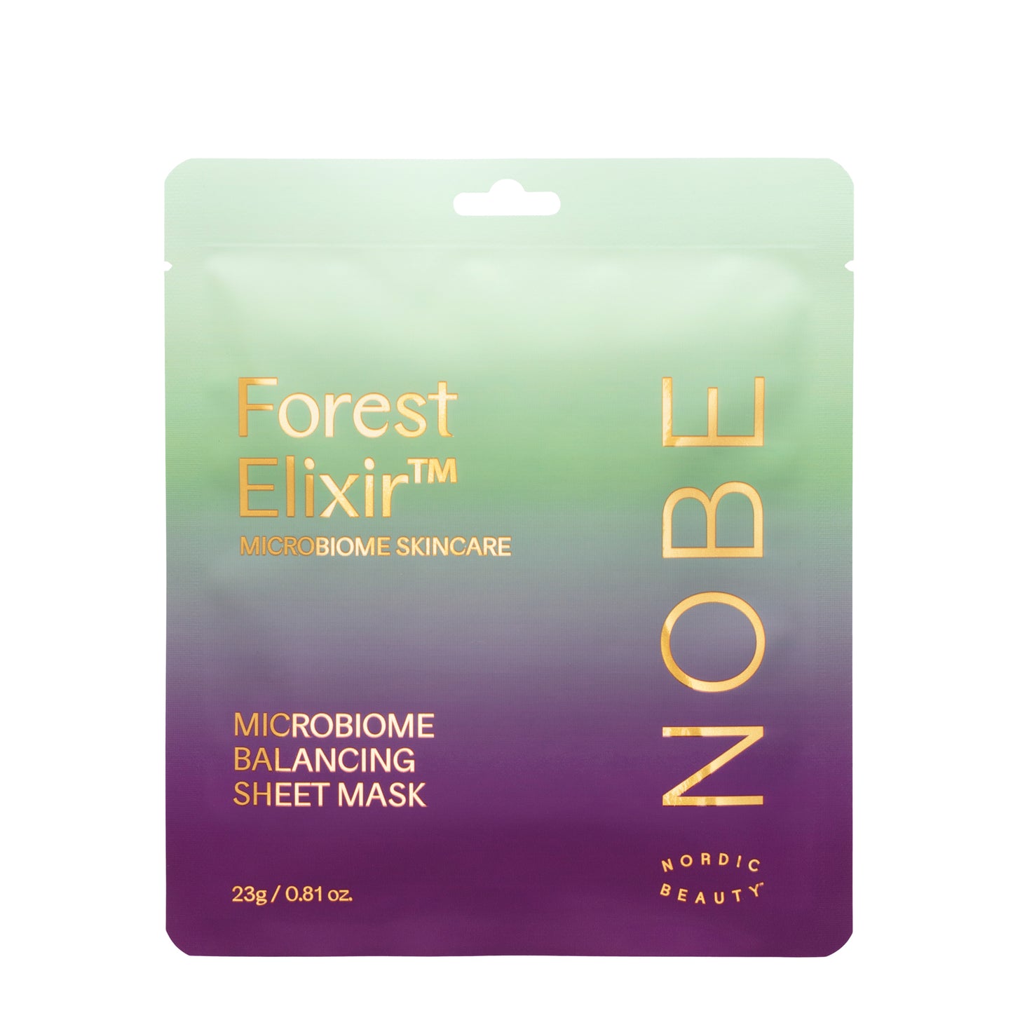 NOBE Forest Elixir® Microbiome Balancing Sheet Mask