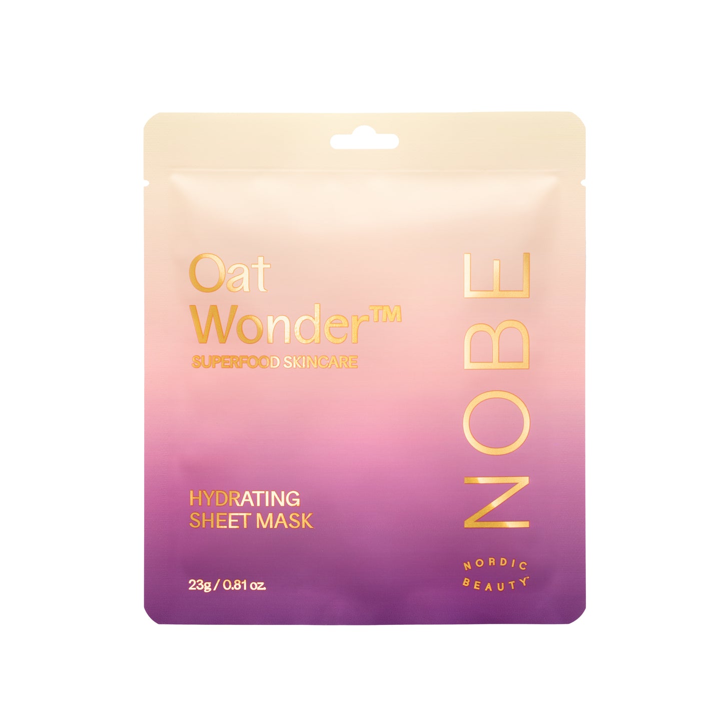 NOBE Oat Wonder® Hydrating Sheet Mask