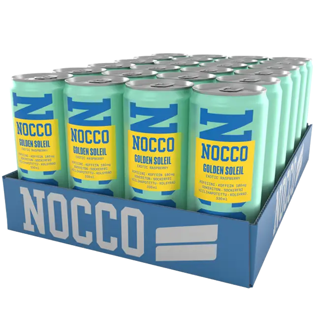 NOCCO Golden Soleil Energiajuoma 24-pack