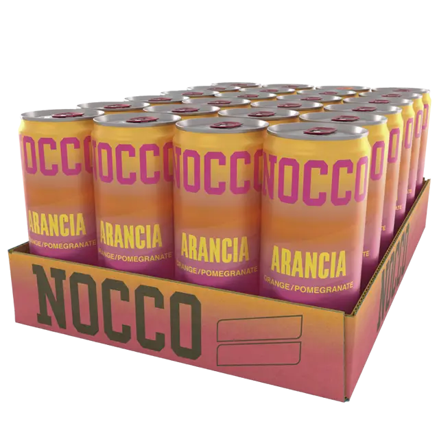 NOCCO BCAA Arancia Energiajuoma 24-pack-NOCCO-Hyvinvoinnin Tavaratalo