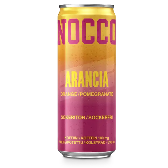 NOCCO BCAA Arancia Energiajuoma 24-pack-NOCCO-Hyvinvoinnin Tavaratalo