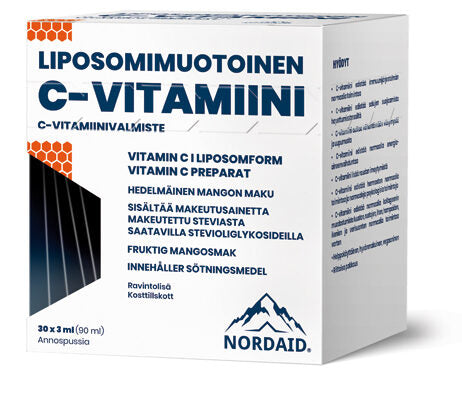 Nordaid Liposomaalinen C-vitamiini 1000 mg-Nordaid-Hyvinvoinnin Tavaratalo