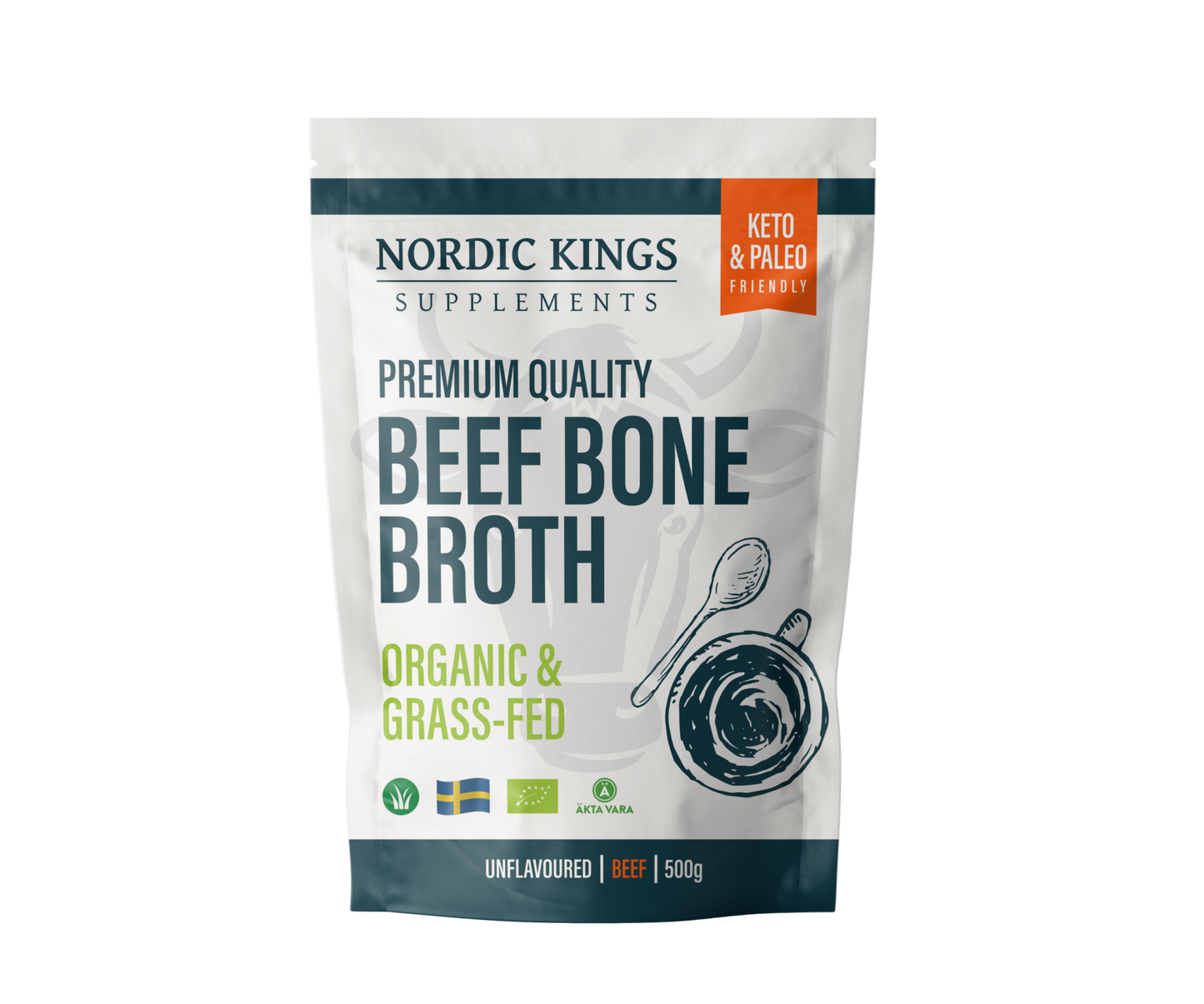 Nordic Kings Premium Luomu Luuliemijauhe-Nordic Kings-Hyvinvoinnin Tavaratalo