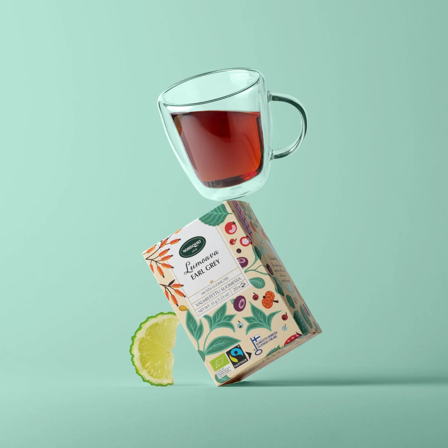 Nordqvist Lumoava Luomu Earl Grey