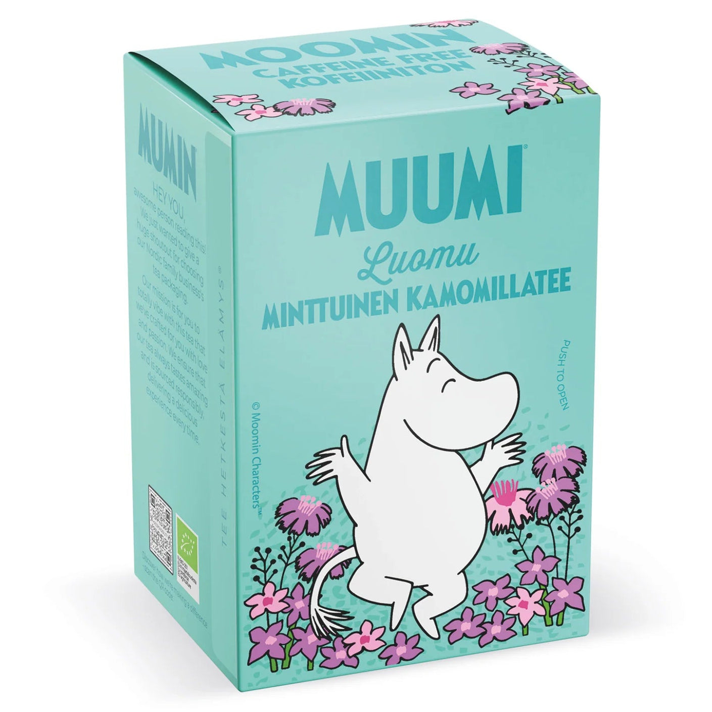 Muumi Luomu Minttuinen Kamomillatee