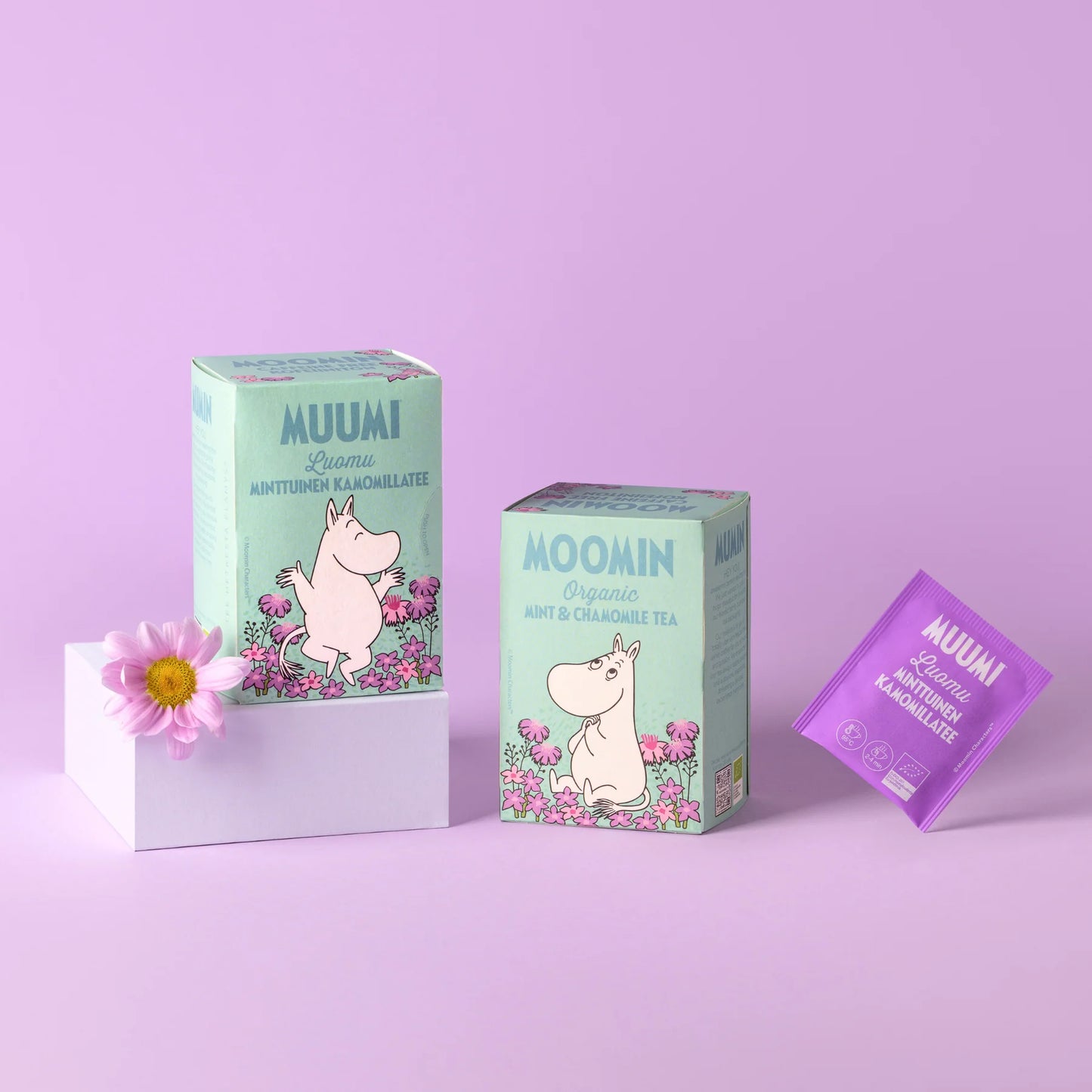 Muumi Luomu Minttuinen Kamomillatee
