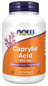 Now Foods Caprylic Acid 600 mg-Now Foods-Hyvinvoinnin Tavaratalo