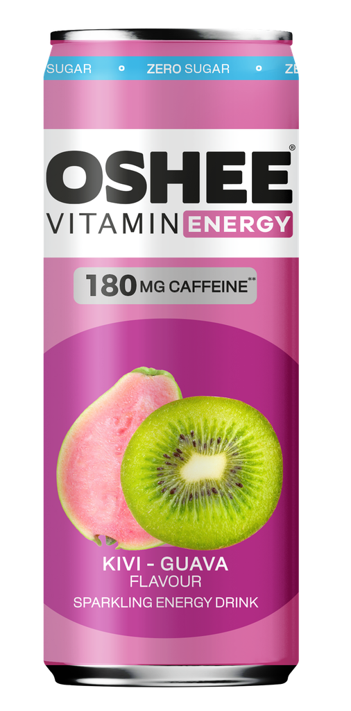 OSHEE Energy Drink Kiwi-Guava Zero