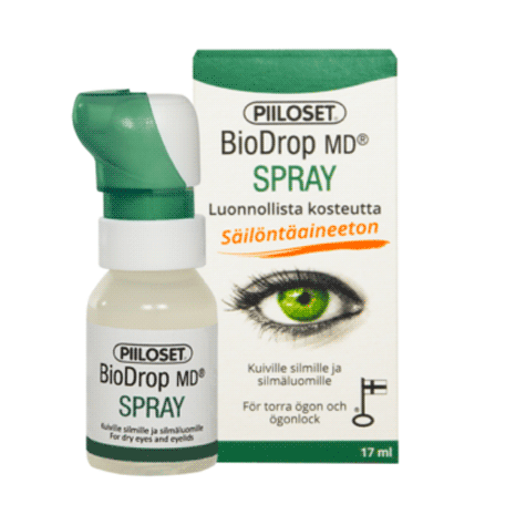 Piiloset BioDrop MD Spray