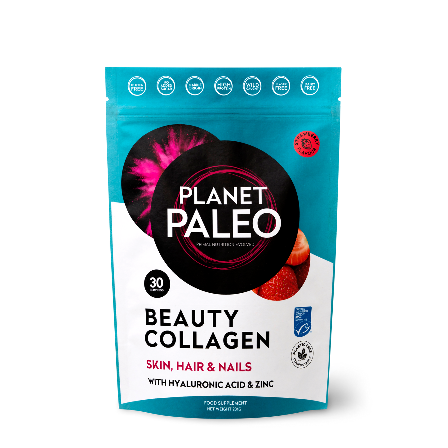 Planet Paleo Beauty Collagen Kalakollageeni-Planet Paleo-Hyvinvoinnin Tavaratalo