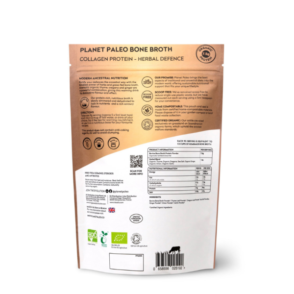 Planet Paleo Luomu Luuliemi Herbal Defence-Planet Paleo-Hyvinvoinnin Tavaratalo