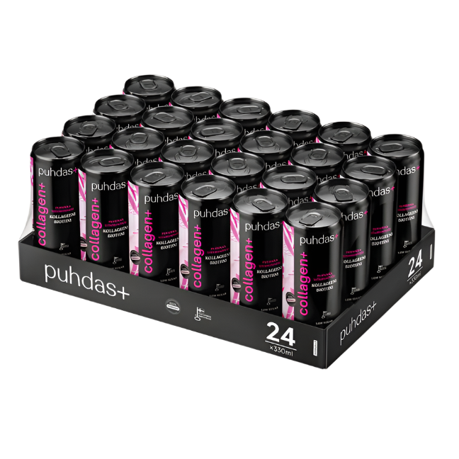 Puhdas+ Collagen+ Vitamiinivesi-Puhdas+-Hyvinvoinnin Tavaratalo