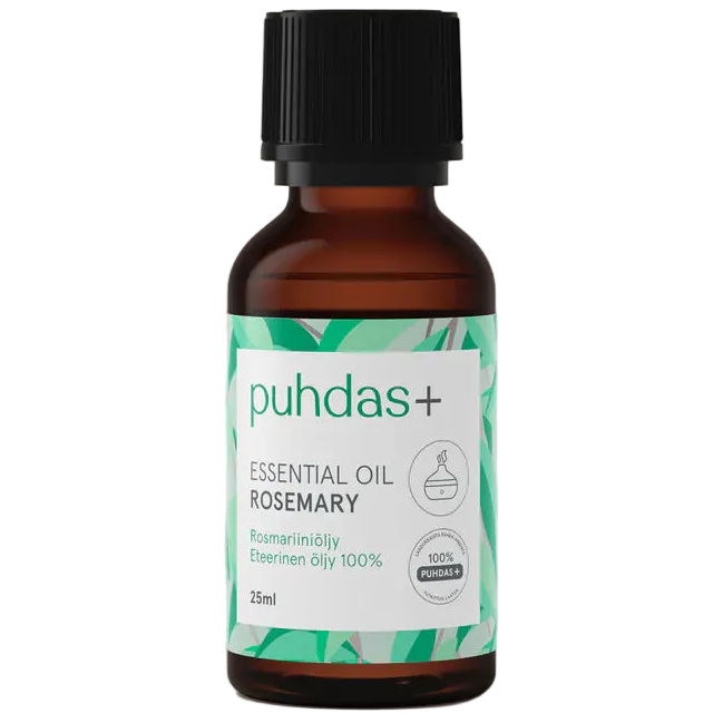 Puhdas+ Eteerinen Rosmariiniöljy-Puhdas+-Hyvinvoinnin Tavaratalo