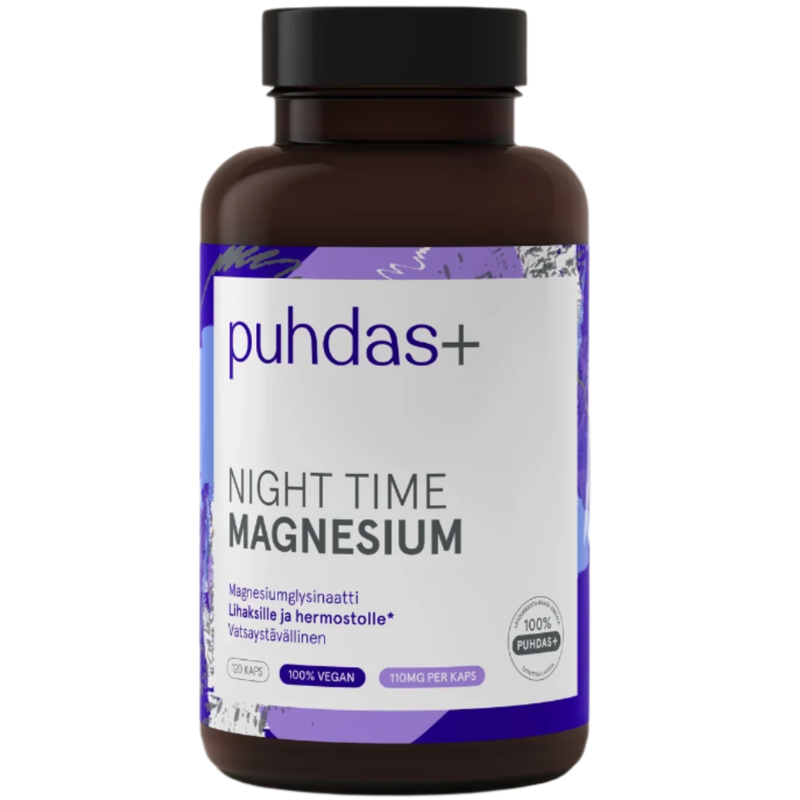 Puhdas+ Night Time Magnesium-Puhdas+-Hyvinvoinnin Tavaratalo