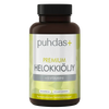 Puhdas+ Premium Helokkiöljy + E-vitamiini kapselit, kylmäpuristettu, 90 kapselia