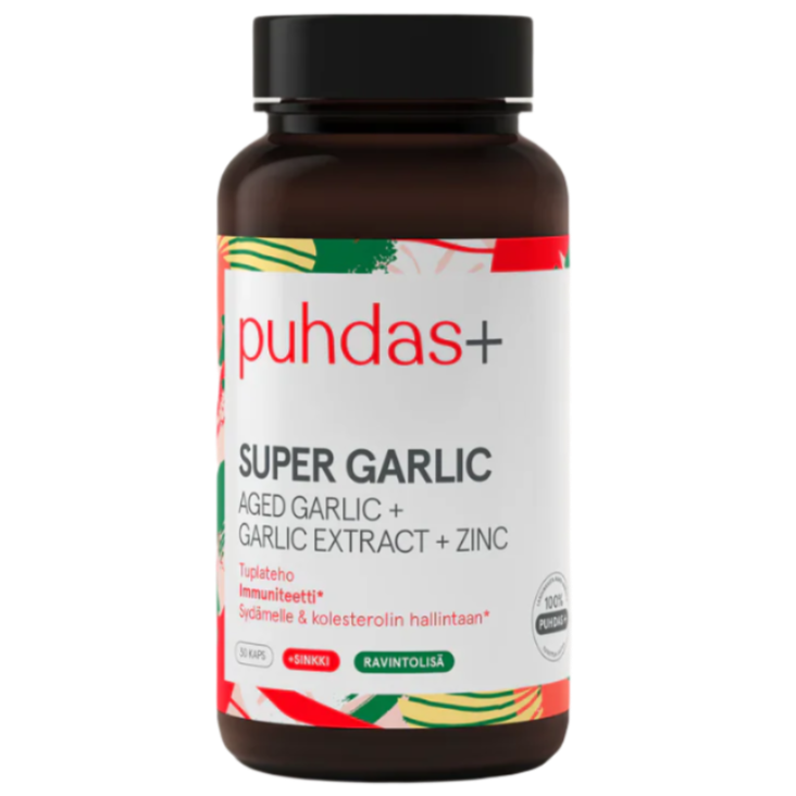 Puhdas+ Super Garlic-Puhdas+-Hyvinvoinnin Tavaratalo