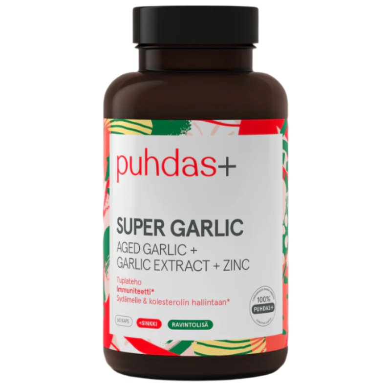 Puhdas+ Super Garlic-Puhdas+-Hyvinvoinnin Tavaratalo