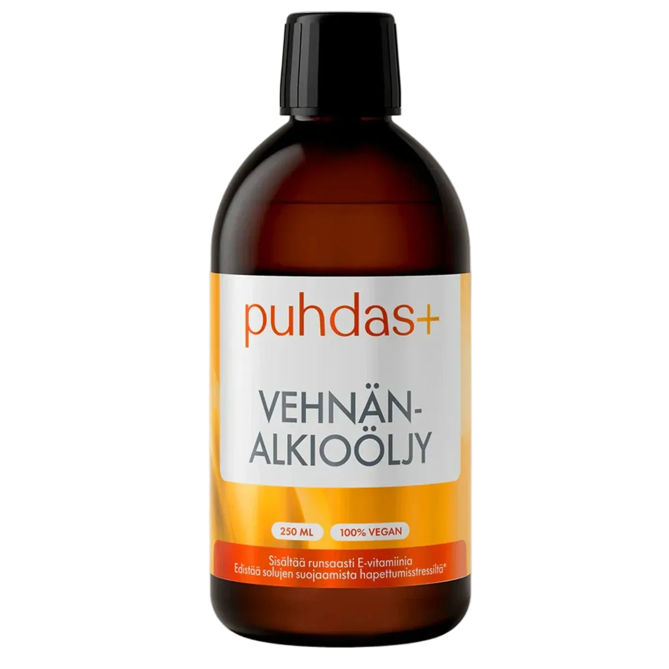 Puhdas+ Vehnänalkioöljy 250 ml, runsaasti E-vitamiinia, vegaaninen