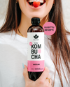 Puhdistamo Luomu Kombucha Vadelma 12-pack-Puhdistamo-Hyvinvoinnin Tavaratalo