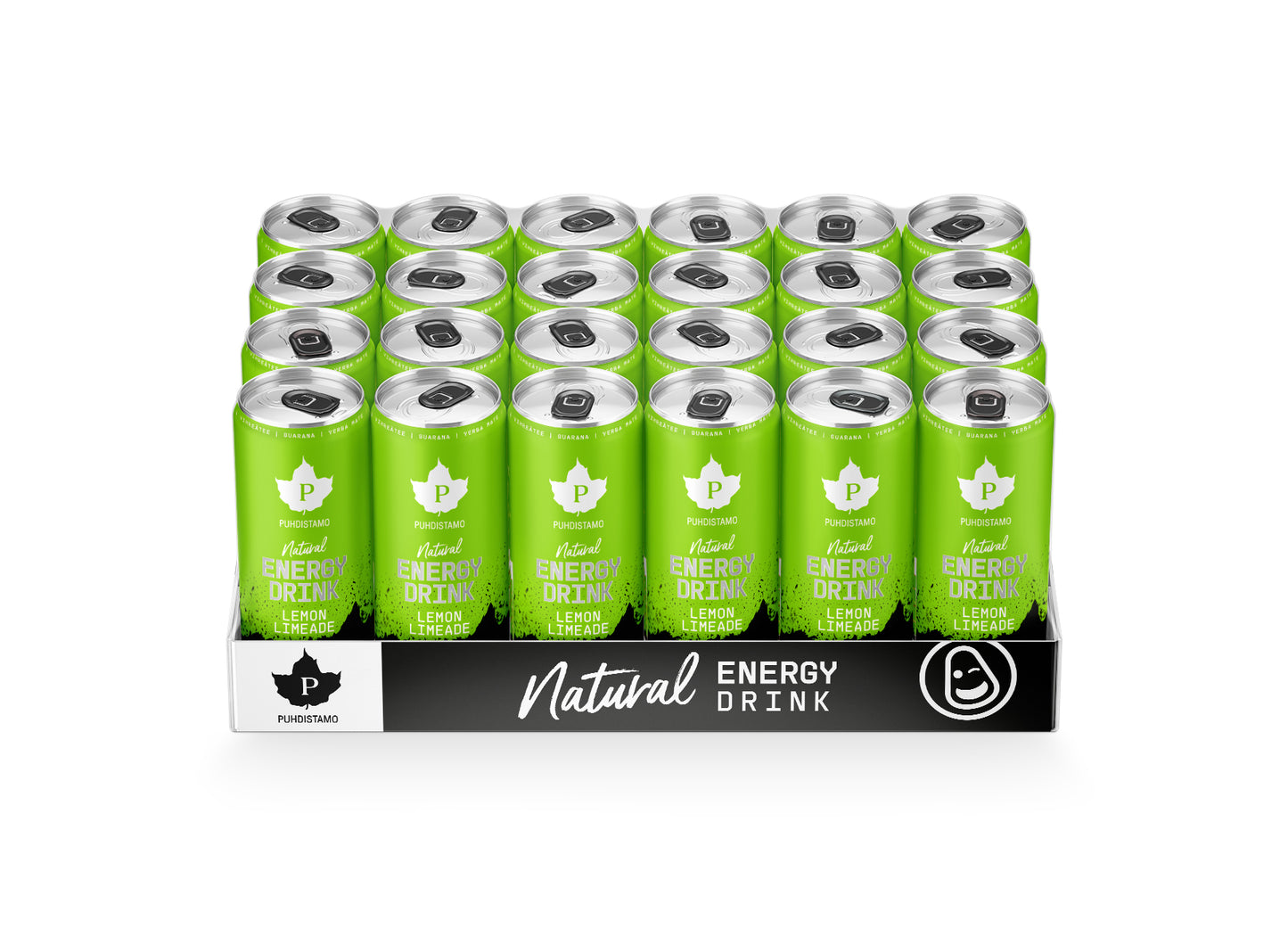 Puhdistamo Natural Energy Drink Lemon Limeade Strong-Puhdistamo-Hyvinvoinnin Tavaratalo