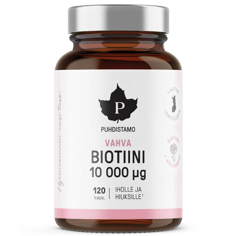 Puhdistamo Vahva Biotiini-Puhdistamo-Hyvinvoinnin Tavaratalo