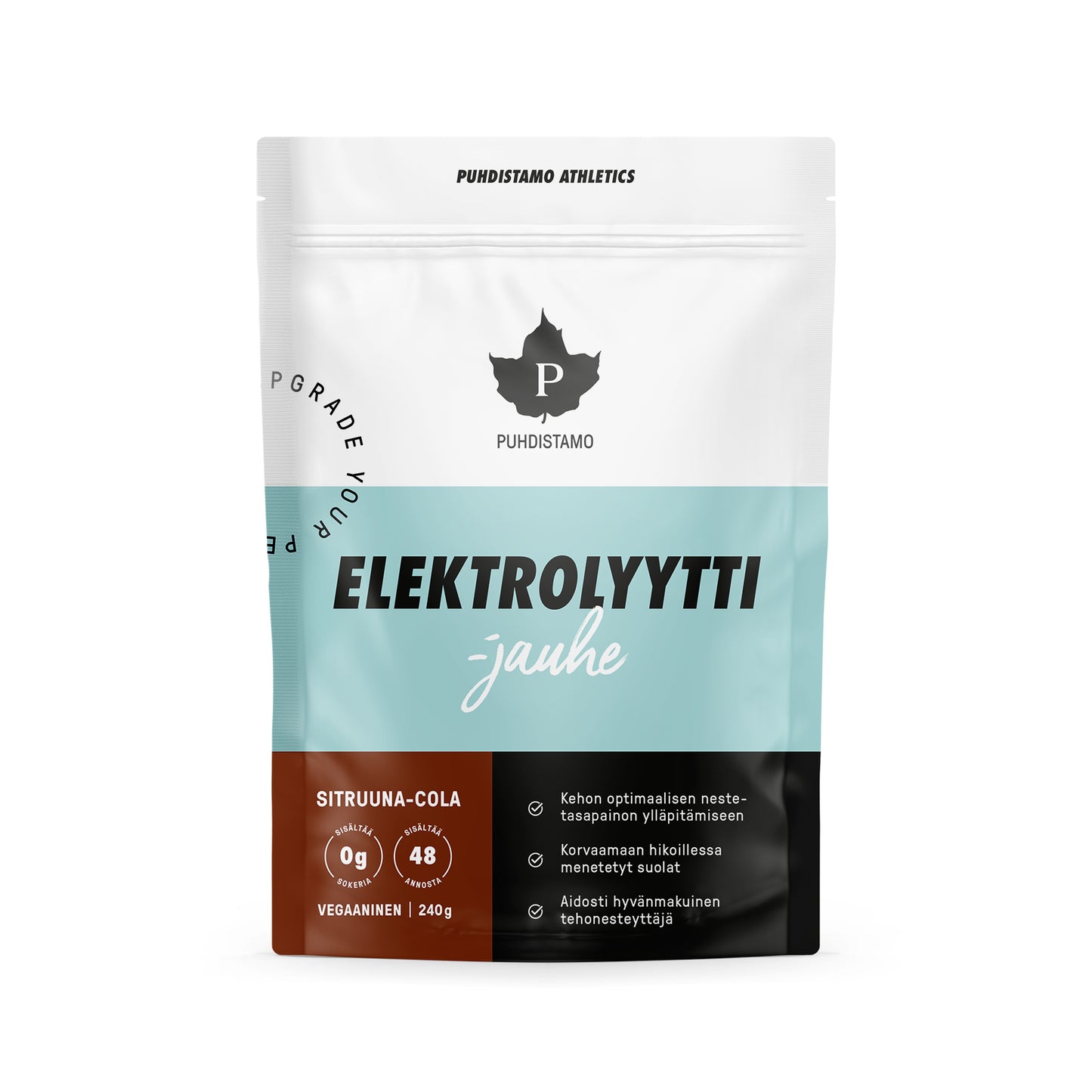 Puhdistamo Elektrolyyttijauhe Sitruuna-Cola-Puhdistamo-Hyvinvoinnin Tavaratalo