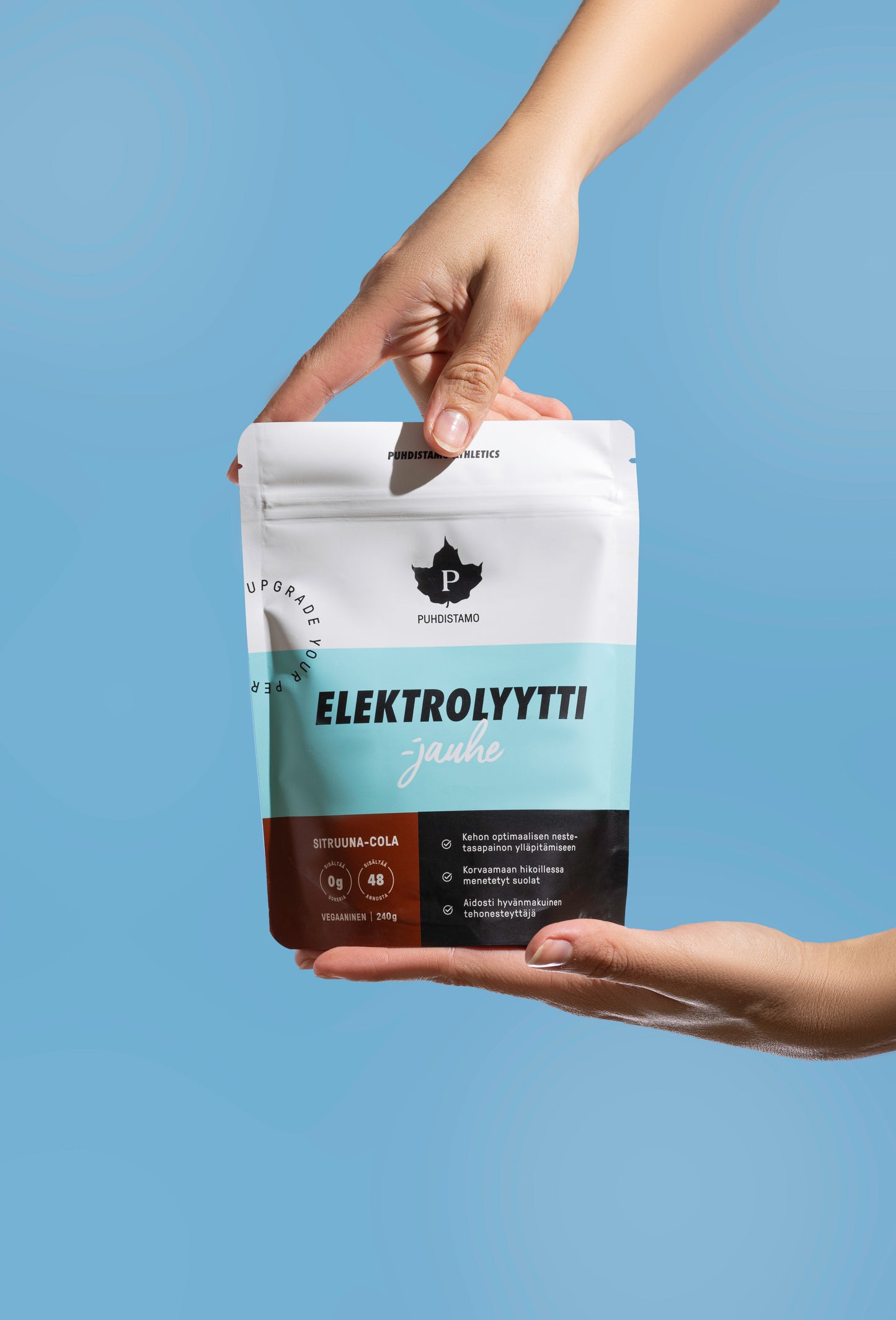 Puhdistamo Elektrolyyttijauhe Sitruuna-Cola-Puhdistamo-Hyvinvoinnin Tavaratalo