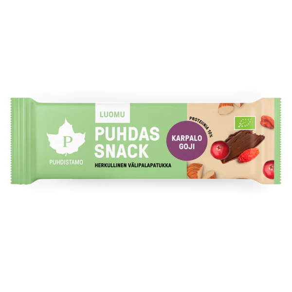 Puhdistamo Luomu Snack Marjainen-Puhdistamo-Hyvinvoinnin Tavaratalo
