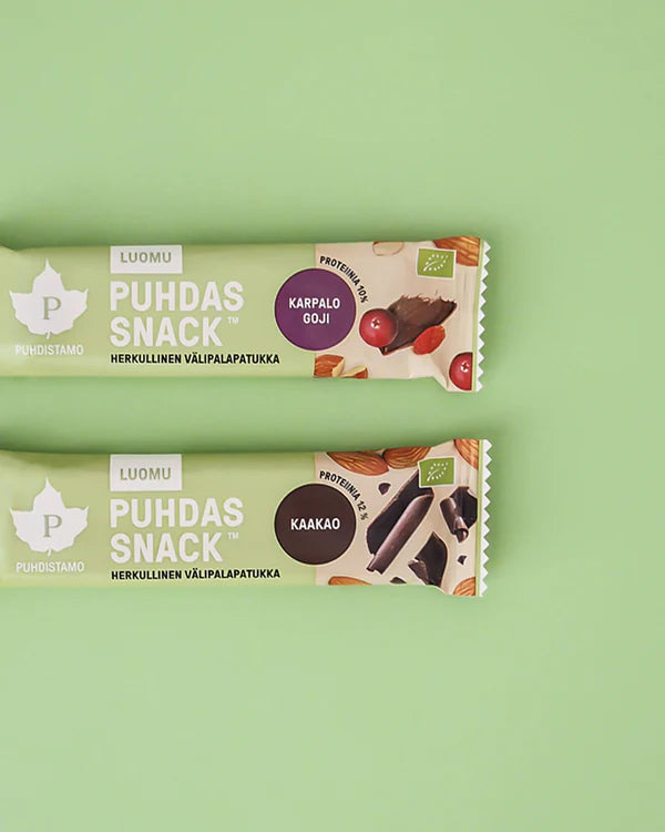 Puhdistamo Luomu Snack Marjainen-Puhdistamo-Hyvinvoinnin Tavaratalo
