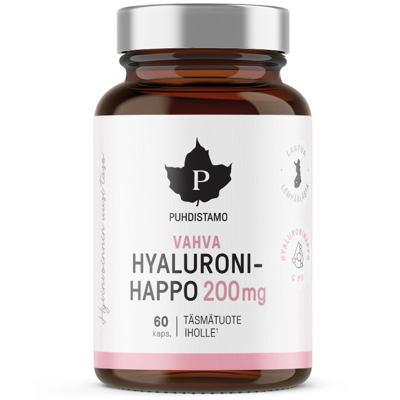 Puhdistamo Vahva Hyaluronihappo-Puhdistamo-Hyvinvoinnin Tavaratalo