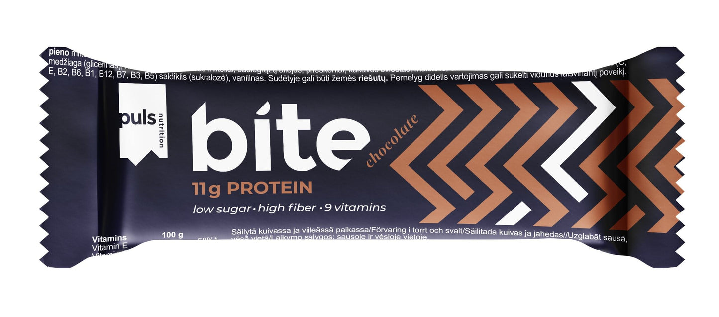 Puls BITE Suklaa-Puls Nutrition-Hyvinvoinnin Tavaratalo