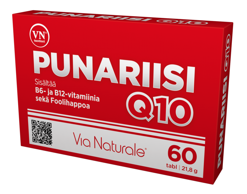 Punariisi Q10-Via Naturale-Hyvinvoinnin Tavaratalo