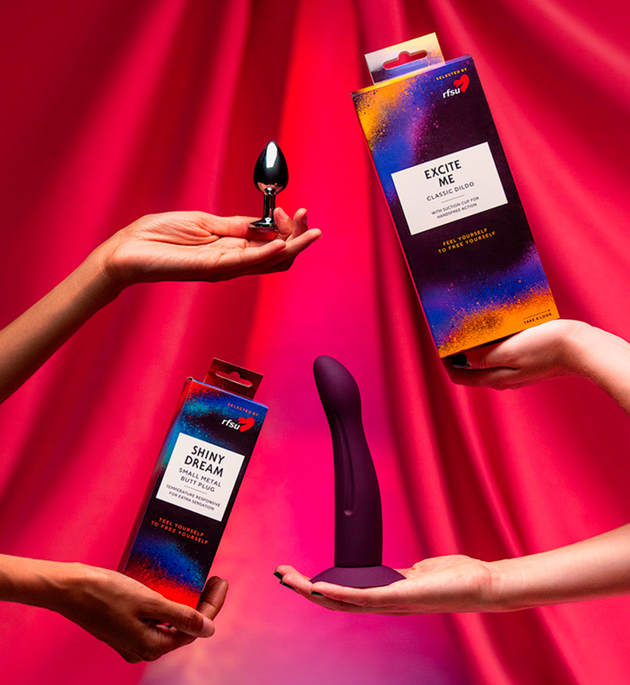 RFSU Excite Me Dildo-RFSU-Hyvinvoinnin Tavaratalo