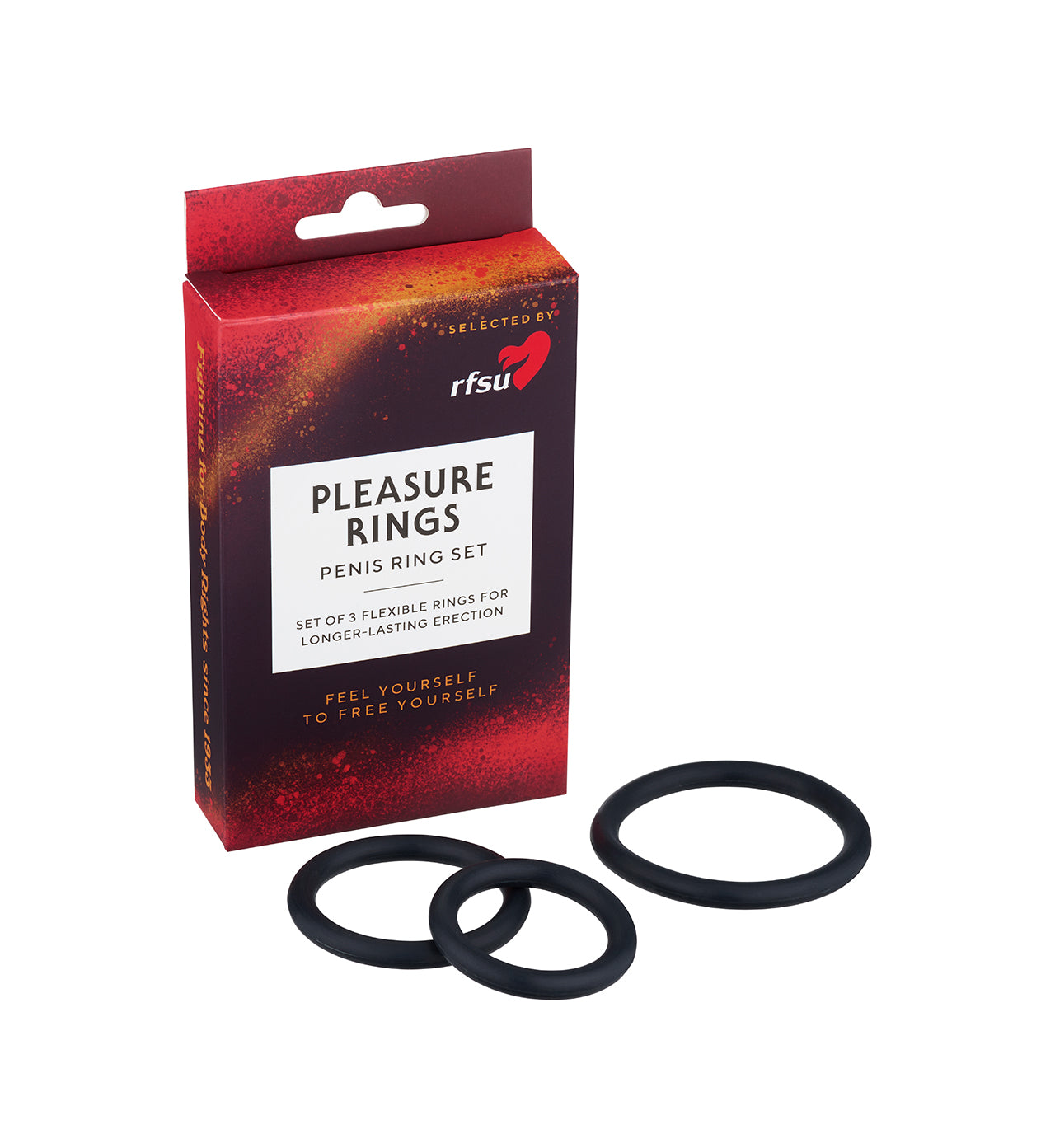 RFSU Pleasure Rings Penisrenkaat-RFSU-Hyvinvoinnin Tavaratalo