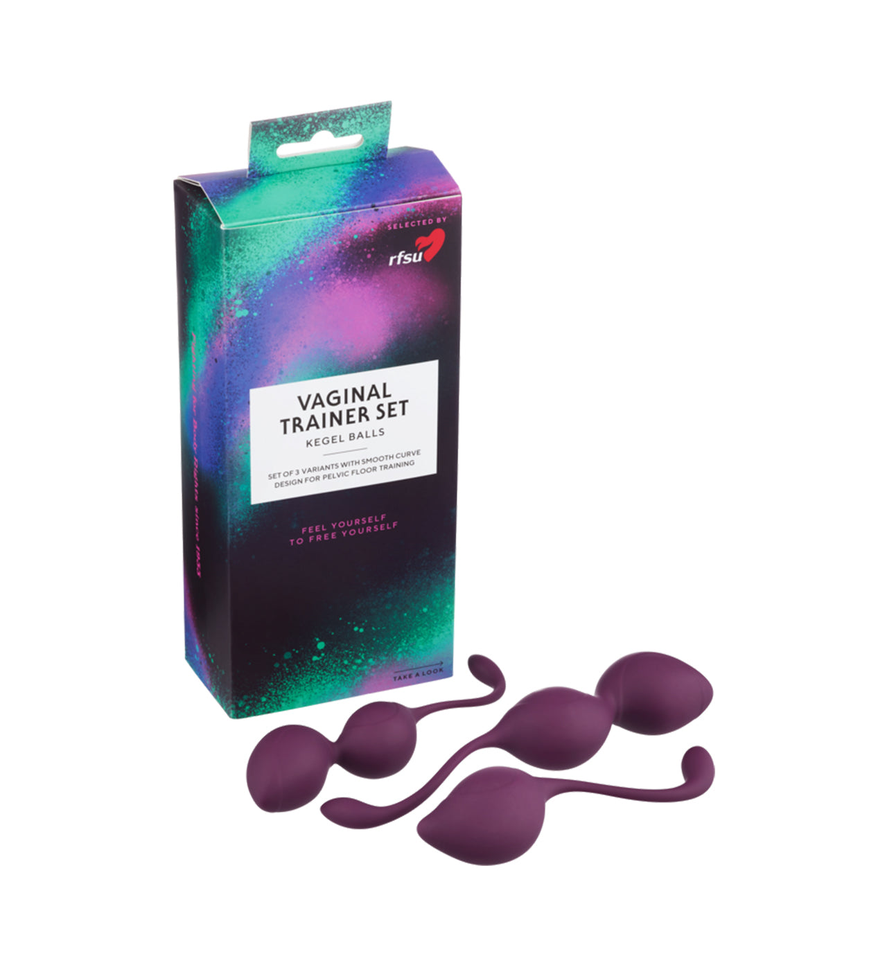 RFSU Vaginal Trainer Set Harjoituskuulat-RFSU-Hyvinvoinnin Tavaratalo