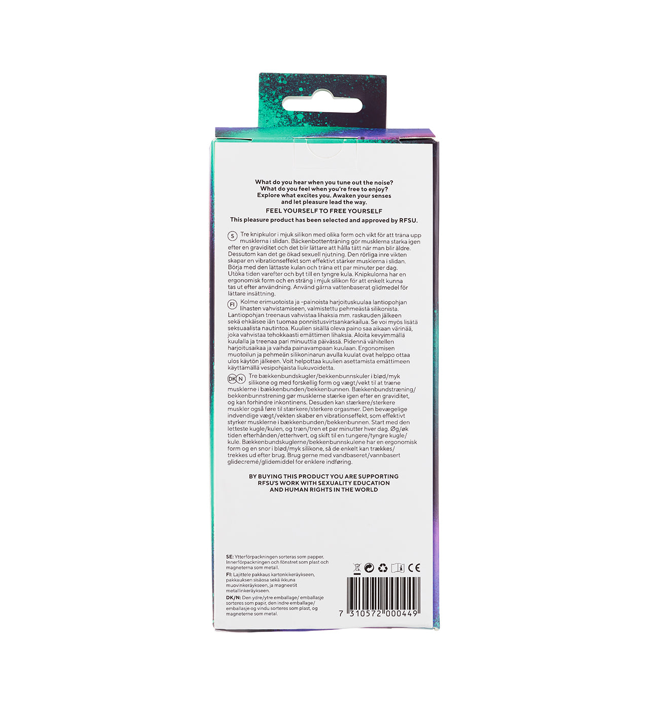 RFSU Vaginal Trainer Set Harjoituskuulat-RFSU-Hyvinvoinnin Tavaratalo