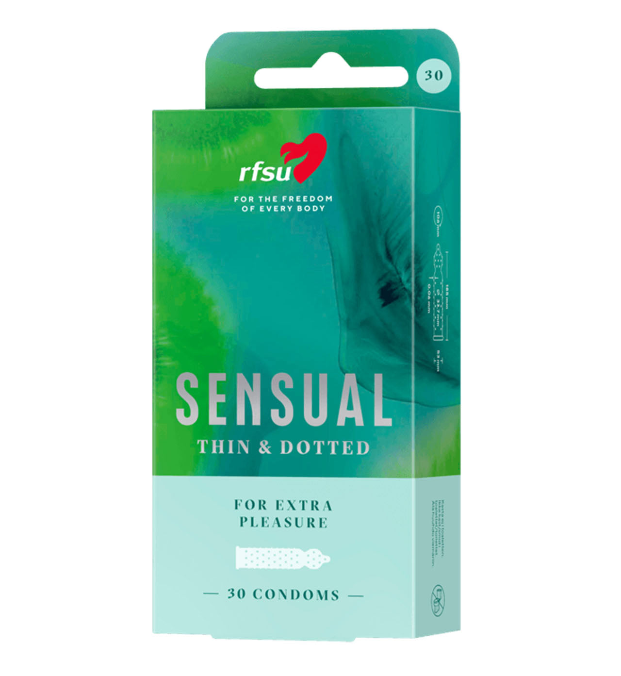 RFSU Sensual Juomukondomi-RFSU-Hyvinvoinnin Tavaratalo