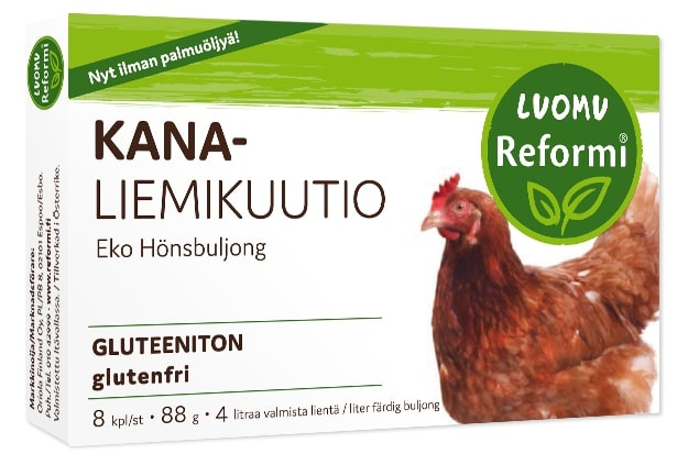 Reformi Luomu Kanaliemikuutiot