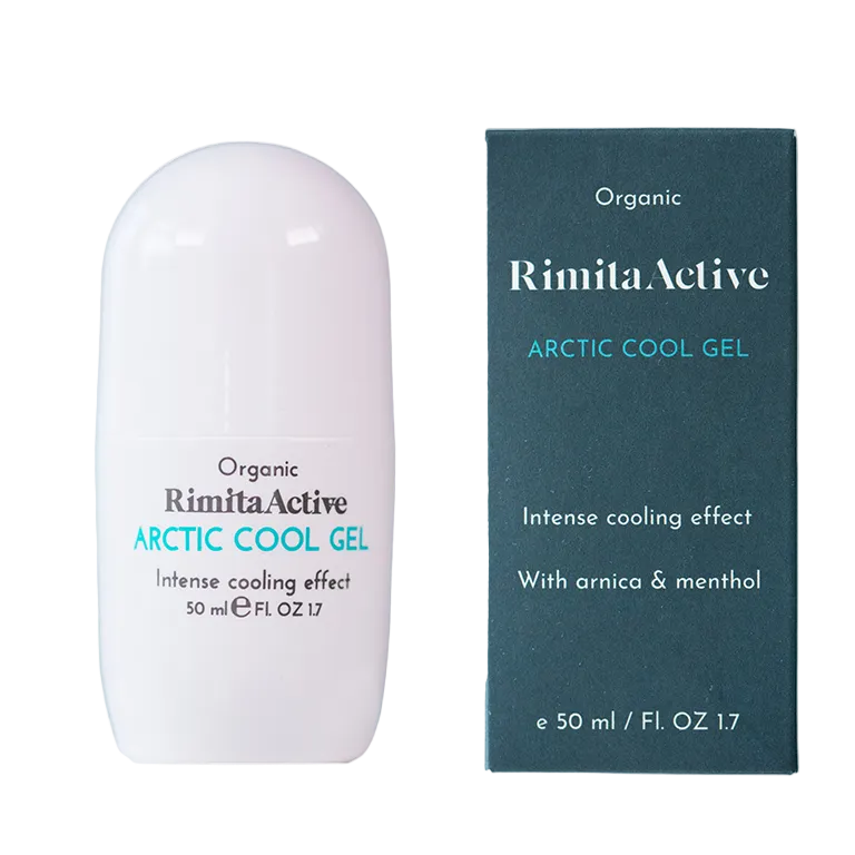 RimitaActive Arctic Kylmägeeli 50 ml – viilentävä roll-on iholle