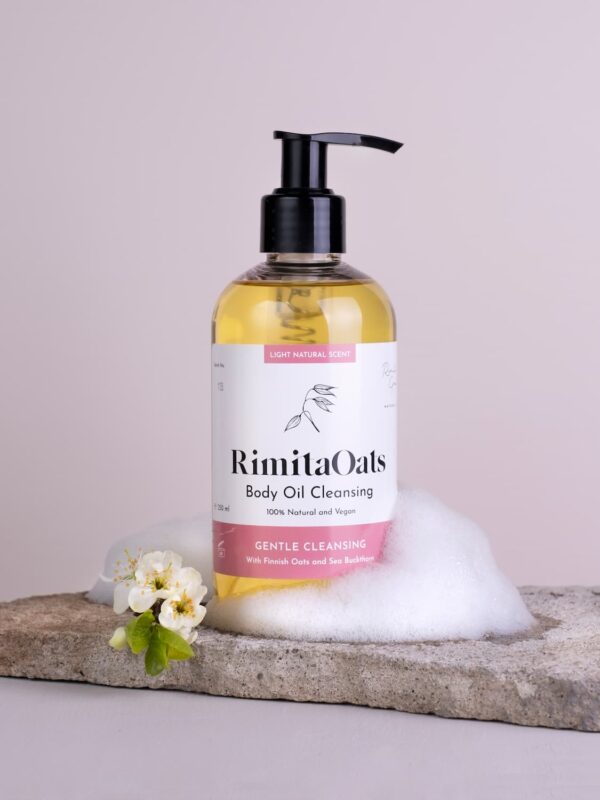 RimitaOats Suihkuöljy-Rimita Green-Hyvinvoinnin Tavaratalo