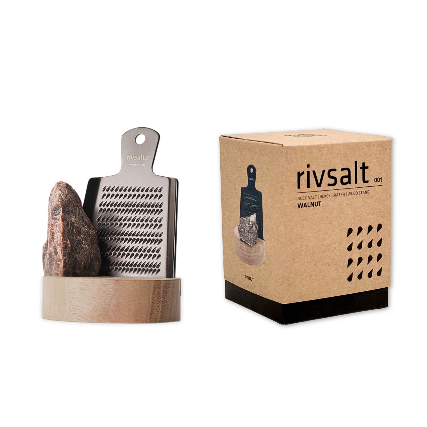 Rivsalt Walnut Suolaraastin