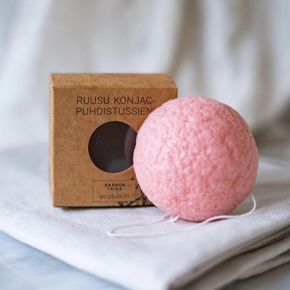 Saaren Taika Ecolution Ruusu Konjac Puhdistussieni-Saaren Taika-Hyvinvoinnin Tavaratalo