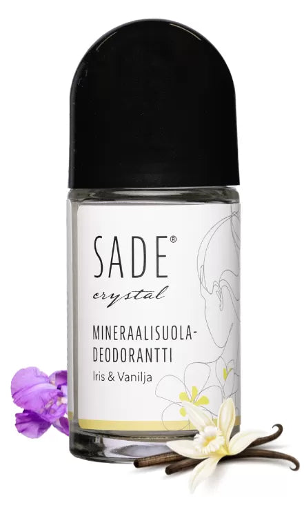 Sade Mineraalisuoladeodorantti Roll-On Iris & Vanilja-Sade-Hyvinvoinnin Tavaratalo
