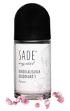 Sade Mineraalisuoladeodorantti Roll-On Ruusu-Sade-Hyvinvoinnin Tavaratalo