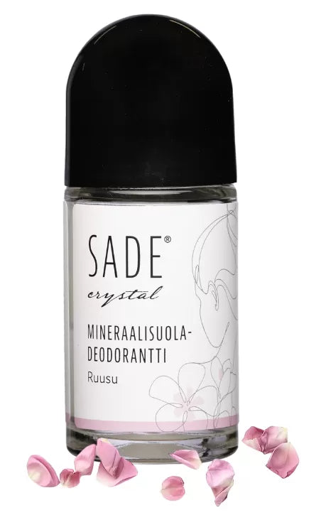 Sade Mineraalisuoladeodorantti Roll-On Ruusu-Sade-Hyvinvoinnin Tavaratalo