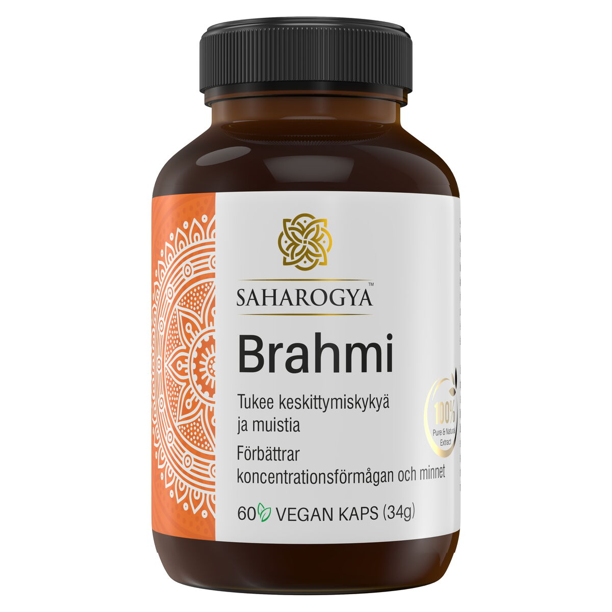 Saharogya Brahmi 500 mg-Saharogya-Hyvinvoinnin Tavaratalo