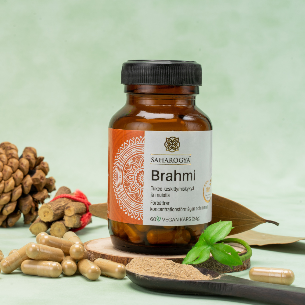 Saharogya Brahmi 500 mg-Saharogya-Hyvinvoinnin Tavaratalo