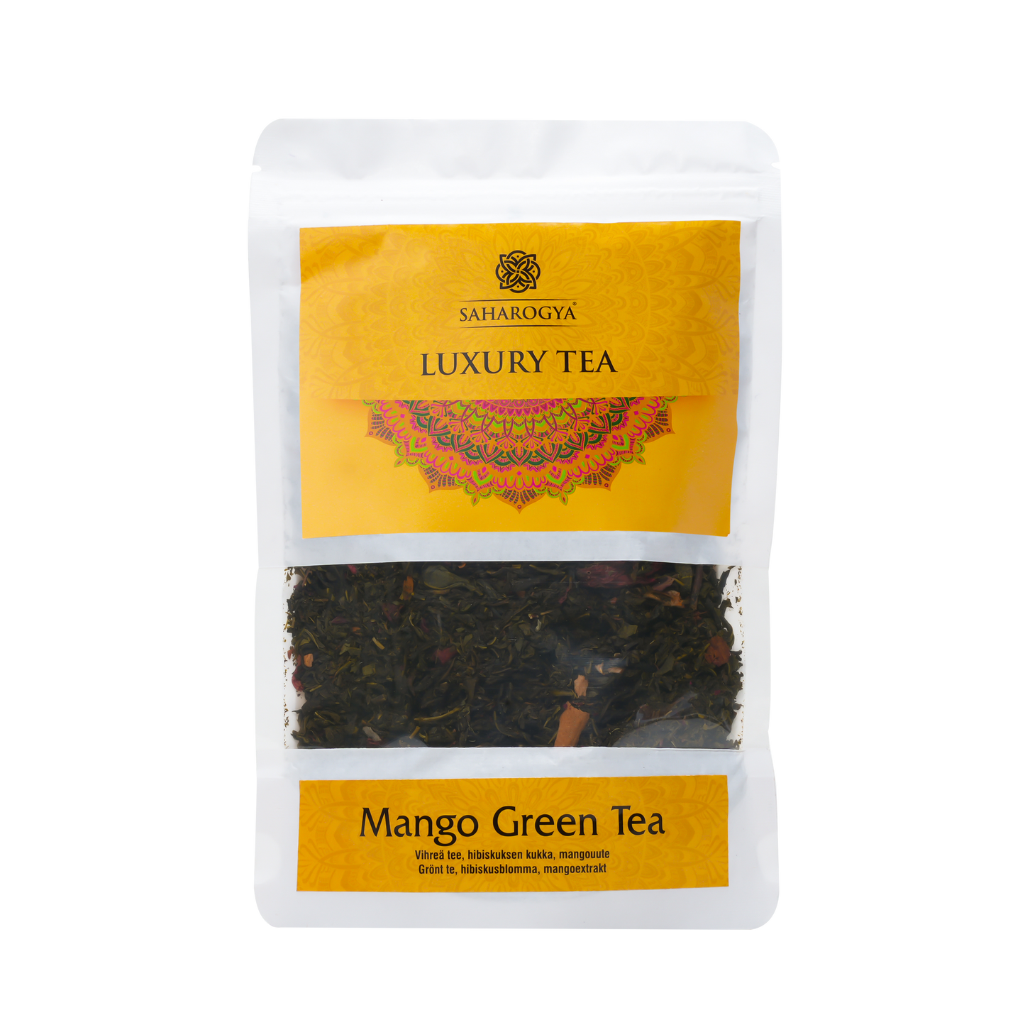 Saharogya Mango Green Tea-Saharogya-Hyvinvoinnin Tavaratalo