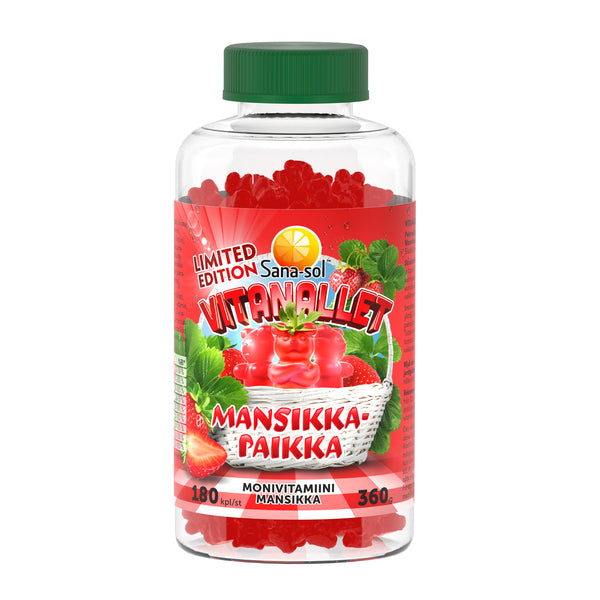 Sana-sol Vitanallet Mansikkapaikka