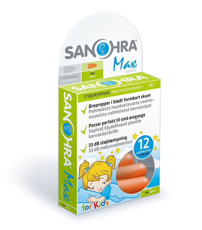 Sanohra Max Korvatulpat-Sanohra-Hyvinvoinnin Tavaratalo